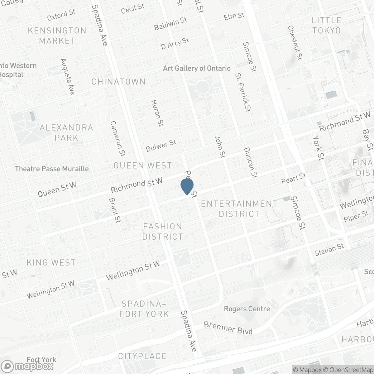 1717 - 108 PETER STREET, Toronto, Ontario M5V 0W2